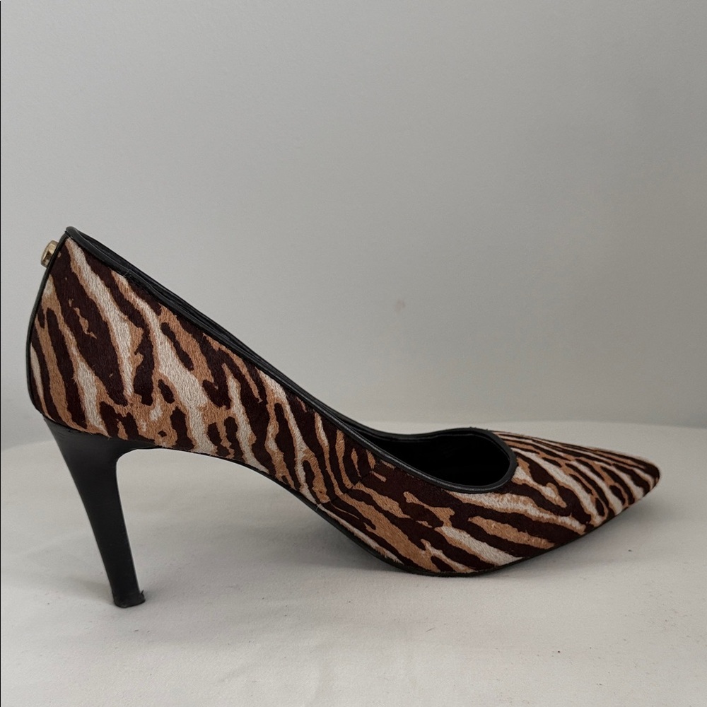 Michael Kors Brown Zebra Print Heels